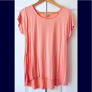 Champion High Low scoop neck top